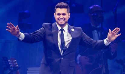 Michael Bublé, en Londres, el pasado 9 de diciembre.