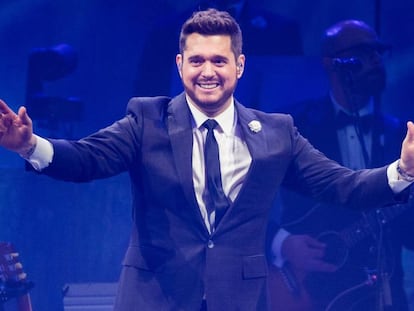 Michael Bublé, en Londres, el pasado 9 de diciembre.