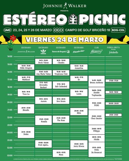 COLOMBIA - ESTEREO PICNIC