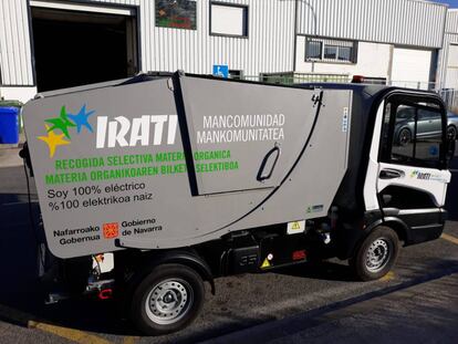 En 2018 la Mancomunidad adquirió un vehículo eléctrico para recoger la materia orgánica, y reducir las emisiones en transporte