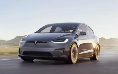 Tesla Model X de 2021.