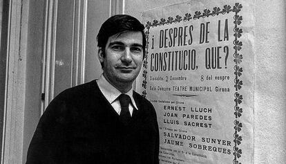Ernest Lluch, en una imatge del 1979.