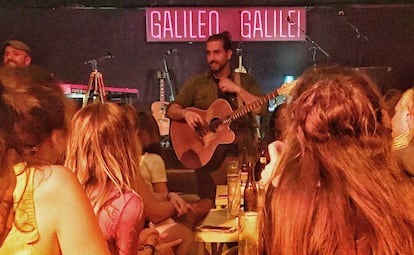 Imagen del concierto de Andrés Suárez.