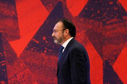 Luis Videgaray, este lunes 9 de enero.