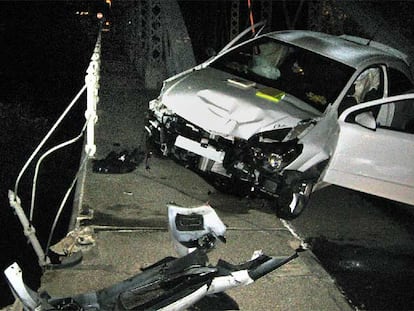 Accidente en Albalat