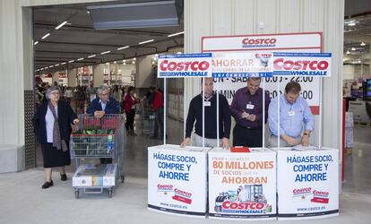 The Costco store in Getafe, Madrid.