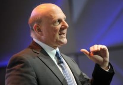 Steve Ballmer, consejero delegado de Microsoft.