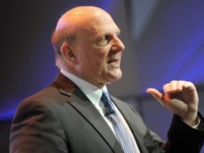 Steve Ballmer, consejero delegado de Microsoft.