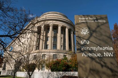 El edificio sede de la Comisión Federal de Comercio en la ciudad de Washington, en noviembre de 2024.