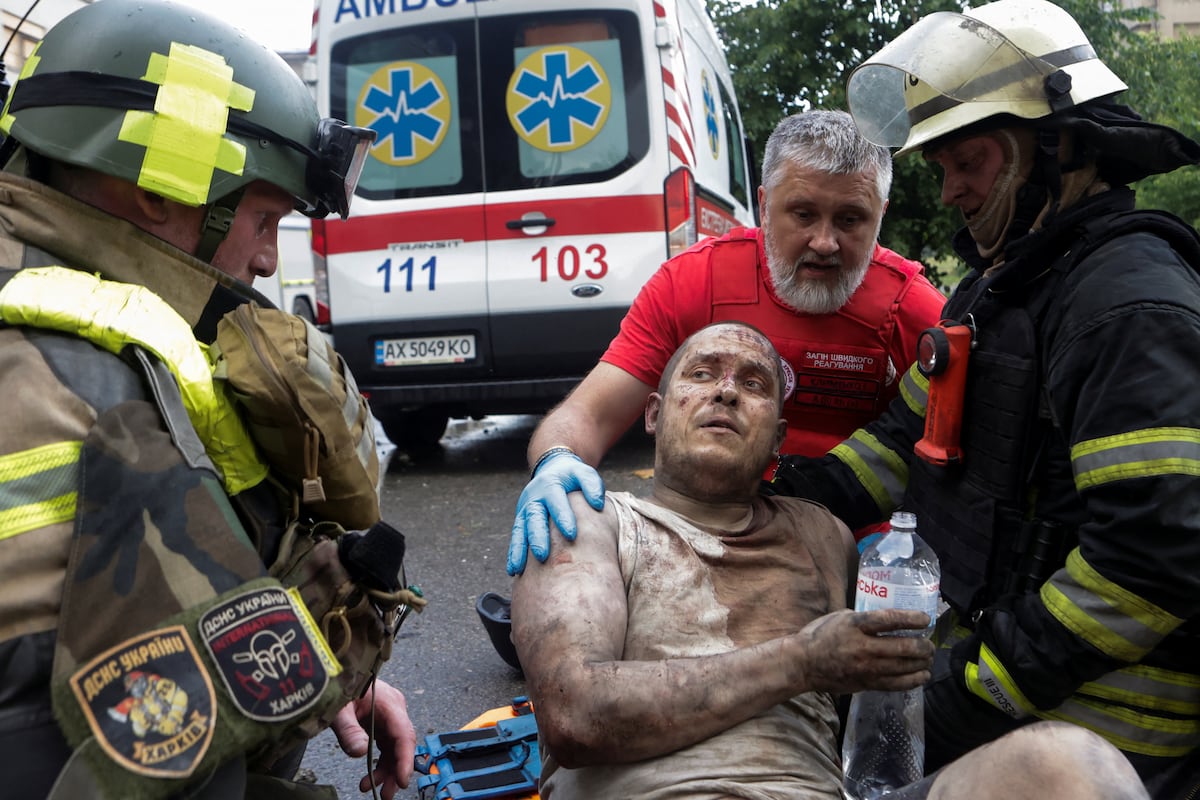 Devastador ataque ruso en Járkov deja al menos cuatro muertos y más de 50 heridos