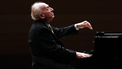 Maurizio Pollini, en el Carnegie Hall, en 2019.