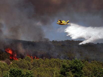 Incendio en El Catllar, Tarragona