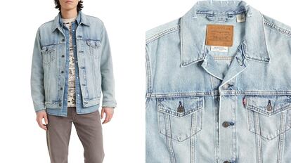 chaqueta vaquera vintage​ para hombre en oferta
