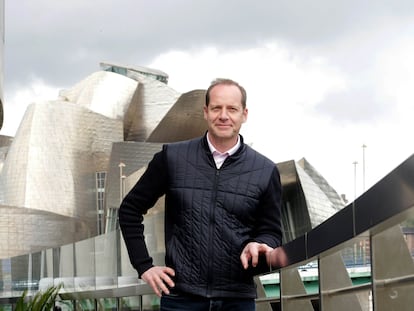 Christian Prudhomme, director del Tour de Francia, la semana pasada en Bilbao.