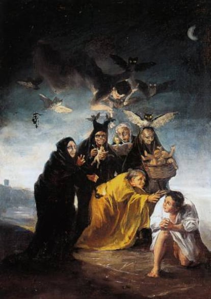 El Conjuro de Francisco de Goya y Lucientes 1797 - 1798.