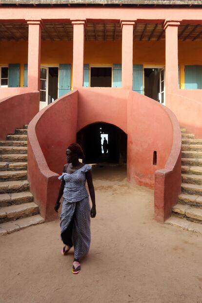 Casa de los esclavos, en la isla senegalesa de Gorea, de donde partían los buques negreros.