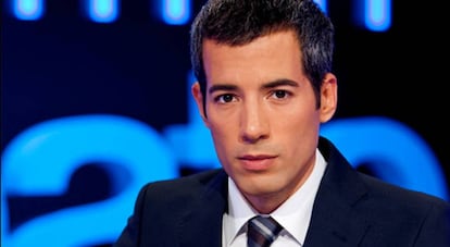 Un rostro habitual en la televisión de los fines de semana: Oriol Nolis es presentador de los informativos de RTVE desde septiembre de 2018.