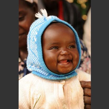 Kenia, 2014. Algo que siempre me agradó durante mi estancia en Kenia es la generosa sonrisa de sus gentes, lo que, según revela esta imagen, los kenianos parecen practicar desde su más tierna infancia.