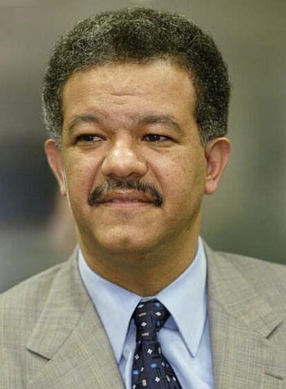 El presidente dominicano, Leonel Fernández