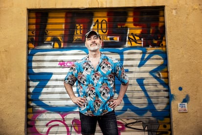 Javier Corral, fotografiado en el centro de Madrid.