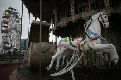 Parque de atracciones del Tibidabo cerrado este abril.