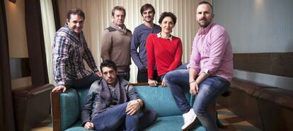 El equipo de 'Pequeño catálogo sobre el fanatismo y la estupidez'.