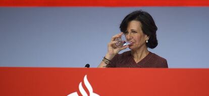 Ana Patricia Bot&iacute;n, presidenta de Santander