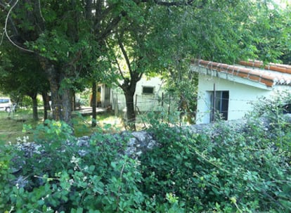 Interior de la finca Las Cerquillas de Navacerrada, donde fue asesinado el empresario.