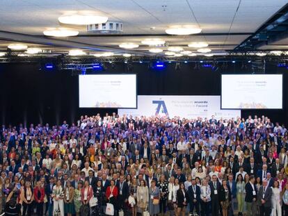 Asistentes al Congreso Nacional de la Abogacía. Foto: CGAE