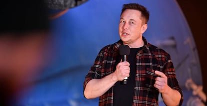 Elon Musk, dueño de Twitter y Tesla.
 