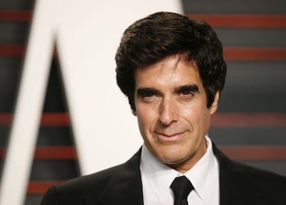 David Copperfield, en la fiesta post Oscar organizada por &#039;Vanity Fair&#039; el pasado febrero.