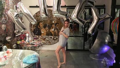 Miley Cyrus celebra su 25 cumpleaños.