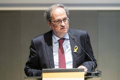 El president de la Generalitat, Quim Torra.