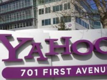 Uno de los edificios de Yahoo en California