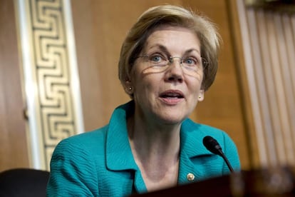 La senadora dem&oacute;crata Elizabeth Warren