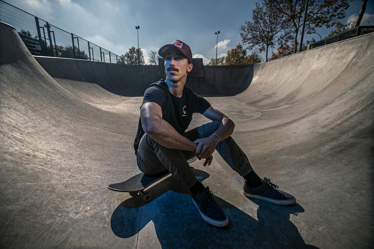 El skate español, el 'desconocido' y solitario debutante olímpico