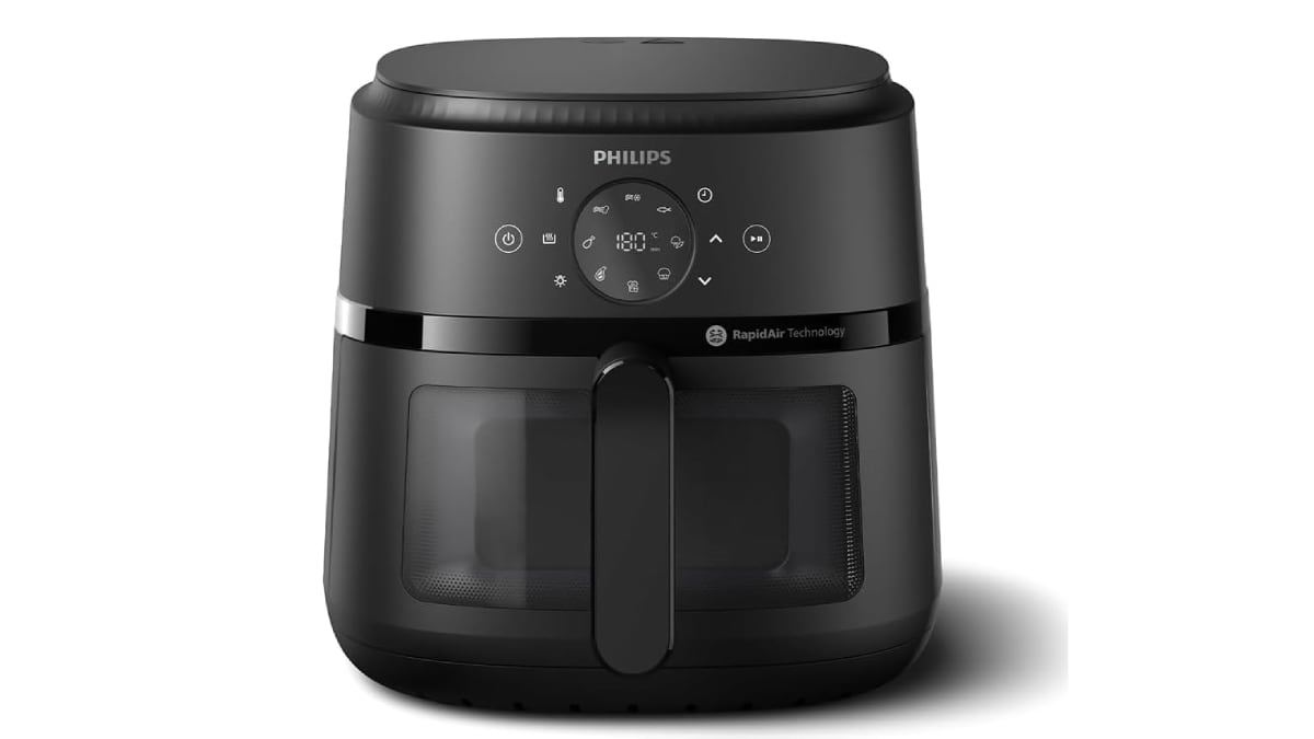 Philips air fryer with window included, now on sale on Prime Day.