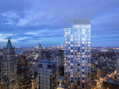 Vista de la torre 19 Dutch, en Nueva York, en una imagen de su página web.