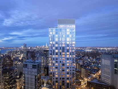 Vista de la torre 19 Dutch, en Nueva York, en una imagen de su página web.