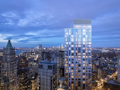 Vista de la torre 19 Dutch, en Nueva York, en una imagen de su página web.