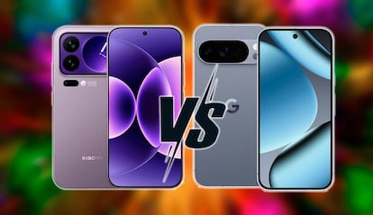 Comparativa de teléfonos Xiaomi 17 Pro frente Pixel 10 Pro