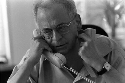 Diego Galán fotografiado en su despacho, el 17 de septiembre de 1997.