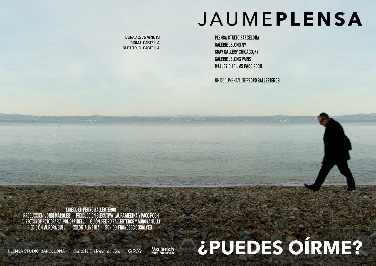 Gana una estampa de Jaume Plensa y asiste al pase de su documental ‘¿Puedes oírme?’