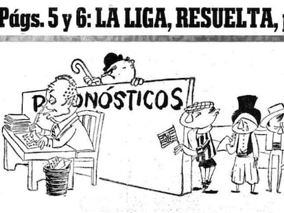 Vi&ntilde;eta del Marca en 1966.