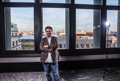 El escritor y periodista Sergio del Molino, ganador del premio Alfaguara 2024, este jueves.