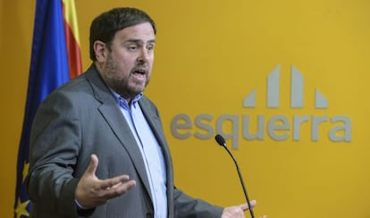 Oriol Junqueras, presidente de Esquerra Republicana.