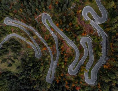 Maloja, Suiza.