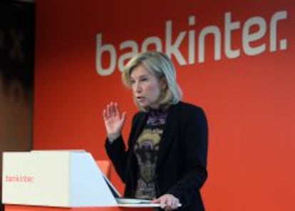 Mar&iacute;a Dolores Dancausa, presidenta de Bankinter