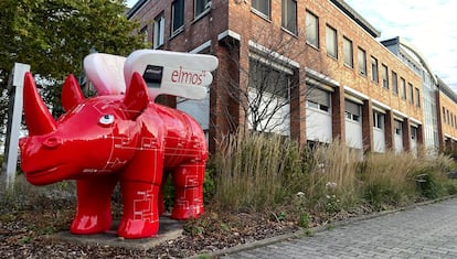 Exterior de la sede de la empresa de semiconductores Elmos, en Dortmund.