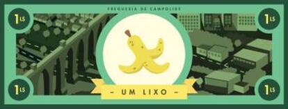 En el barrio de Campolide (Lisboa capital) se ha implementado la moneda Lixo